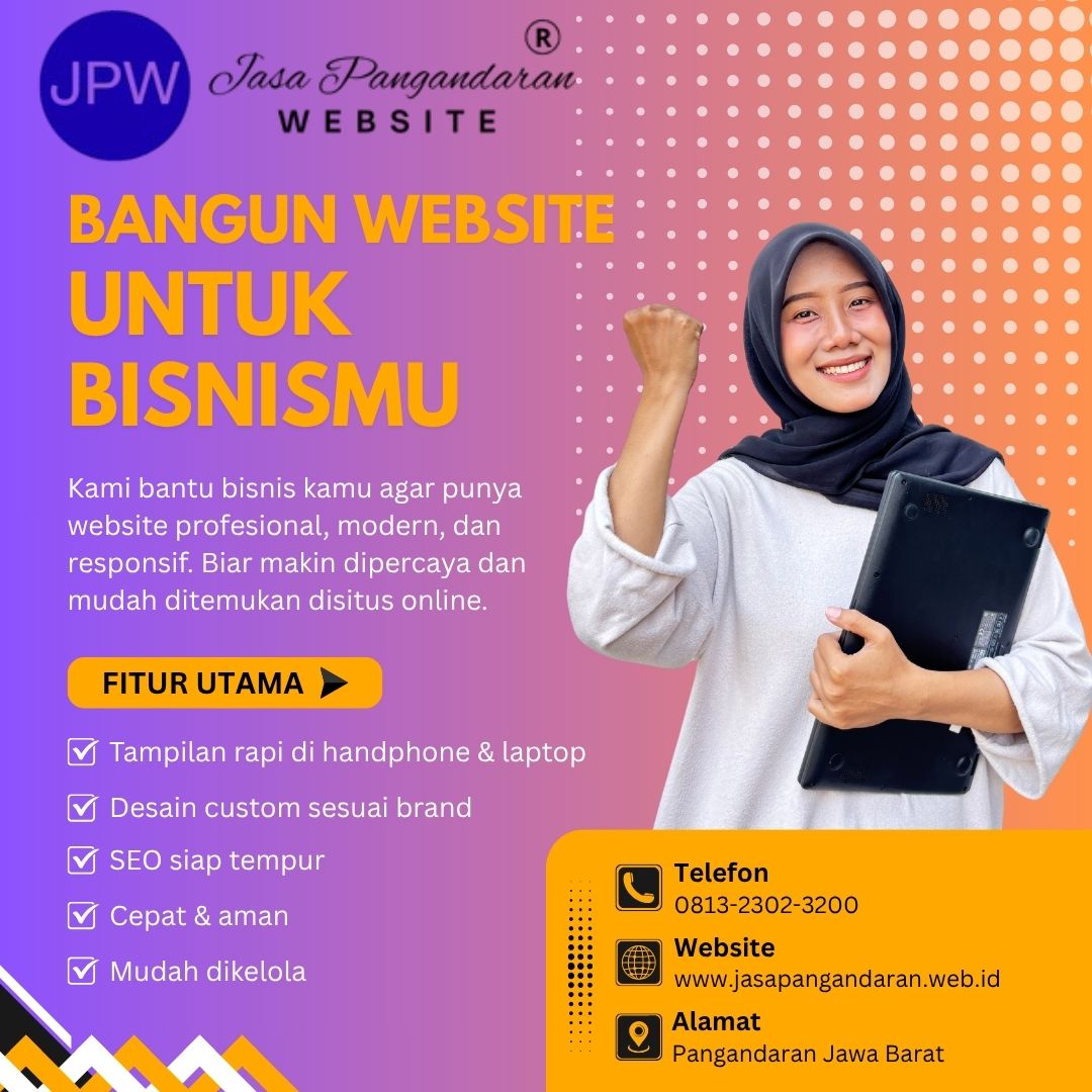 Jasa Website Pangandaran Profesional
